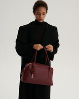 Full Charm Bowling Large Burgundy