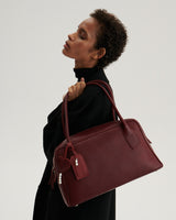 Full Charm Bowling Large Burgundy
