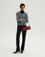 Blair Baguette Burgundy