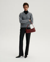 Blair Baguette Burgundy