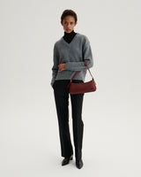 Blair Baguette Burgundy