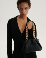 Cloud Black with Marble Chain