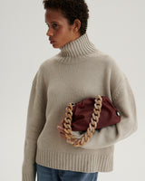 Cloud Burgundy with Marble Chain