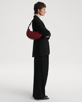 Baguette Burgundy Flounce