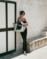 Canvas Shopper Black