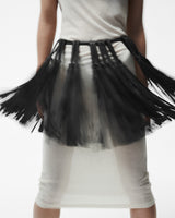 Leather Tassel Black