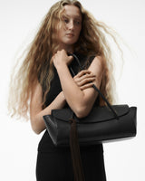 Suede Chocolate Tassel