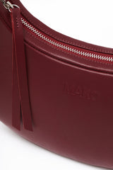 Baguette Burgundy Flounce