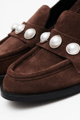 Loafers Chocolate Pearl