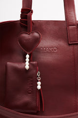 Pearl Charms Duo Burgundy