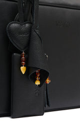 Full Charm Bowling Bag Large Black with Amber
