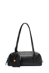 Heart Charm Black with Amber