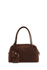 Full Charm Bowling Bag Large Chocolate with Amber
