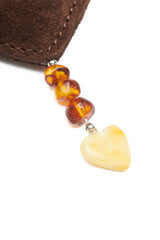 Heart Charm Chocolate with Amber