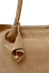 Flower Bag Charm Sandstone