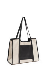 Canvas Shopper Black