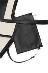 Canvas Shopper Black