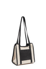 Mini Canvas Shopper Black