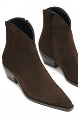 Raye Suede Chocolate
