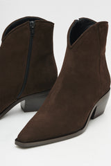 Raye Suede Chocolate