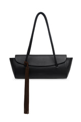 Suede Chocolate Tassel