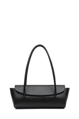 Snake-Effect Gondola Bag