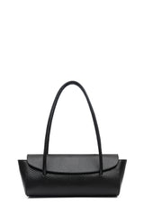 Snake-Effect Gondola Bag