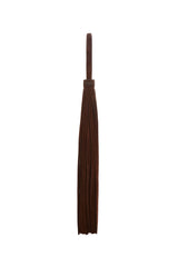 Suede Chocolate Tassel