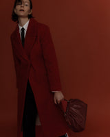 Cloud Large Burgundy Flounce