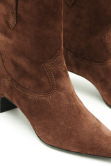 Evie Suede Brown