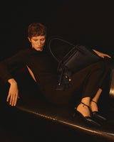 Full Charm Bowling Bag Large Black with Amber