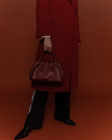 Cloud Large Burgundy Flounce