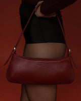 Blair Baguette Burgundy
