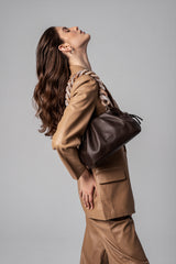 Cloud Large Brown with Marble Chain