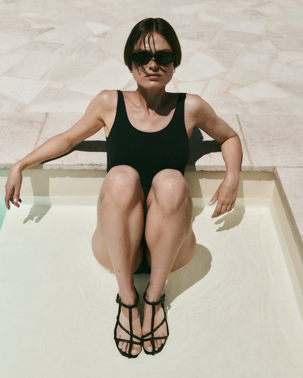 Modern Leather Sandals