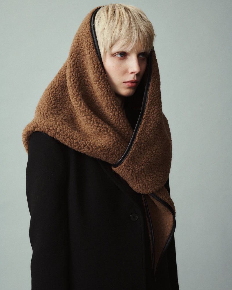 Teddy Headscarf Caramel