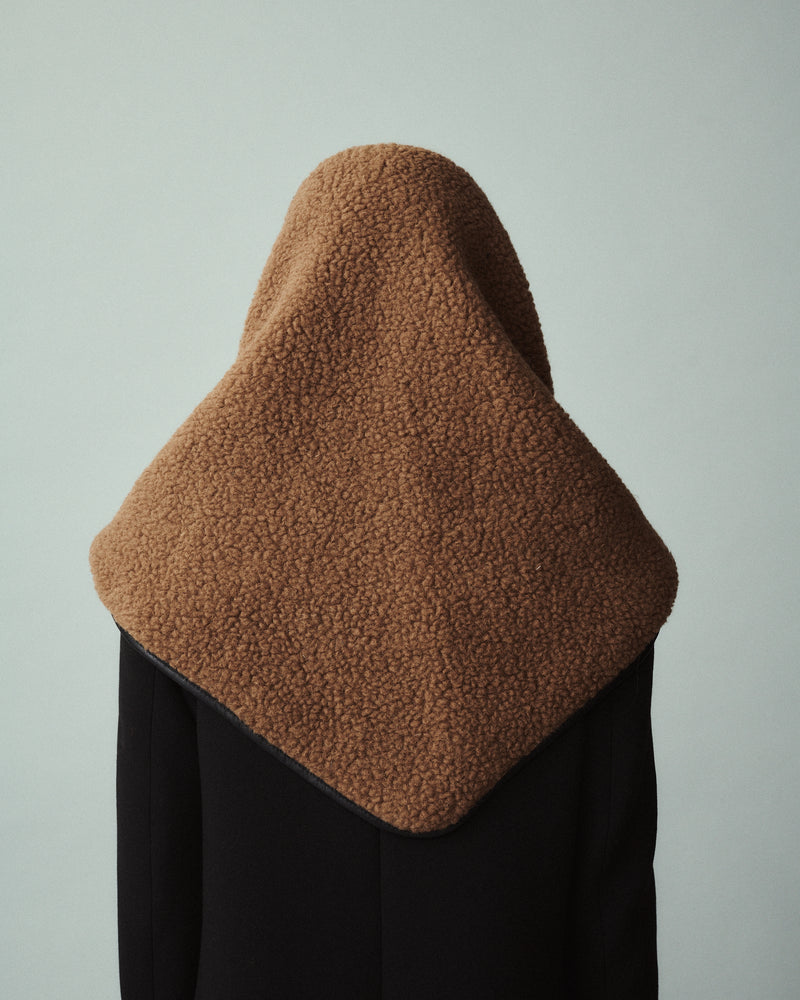 Teddy Headscarf Caramel