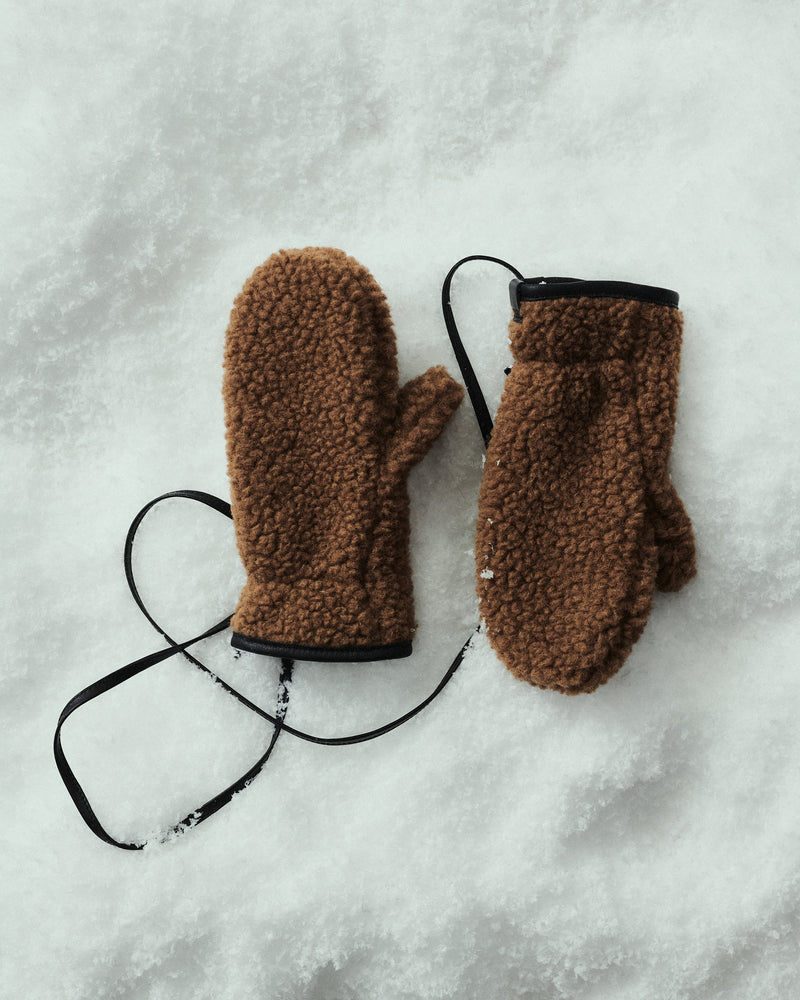 Teddy Gloves Caramel