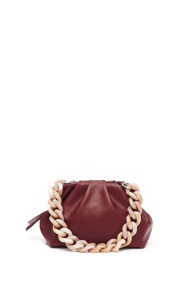 Cloud Burgundy with Marble Chain