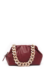 Cloud Large Burgundy with Marble Chain