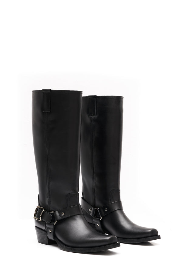 Leather Long Boots
