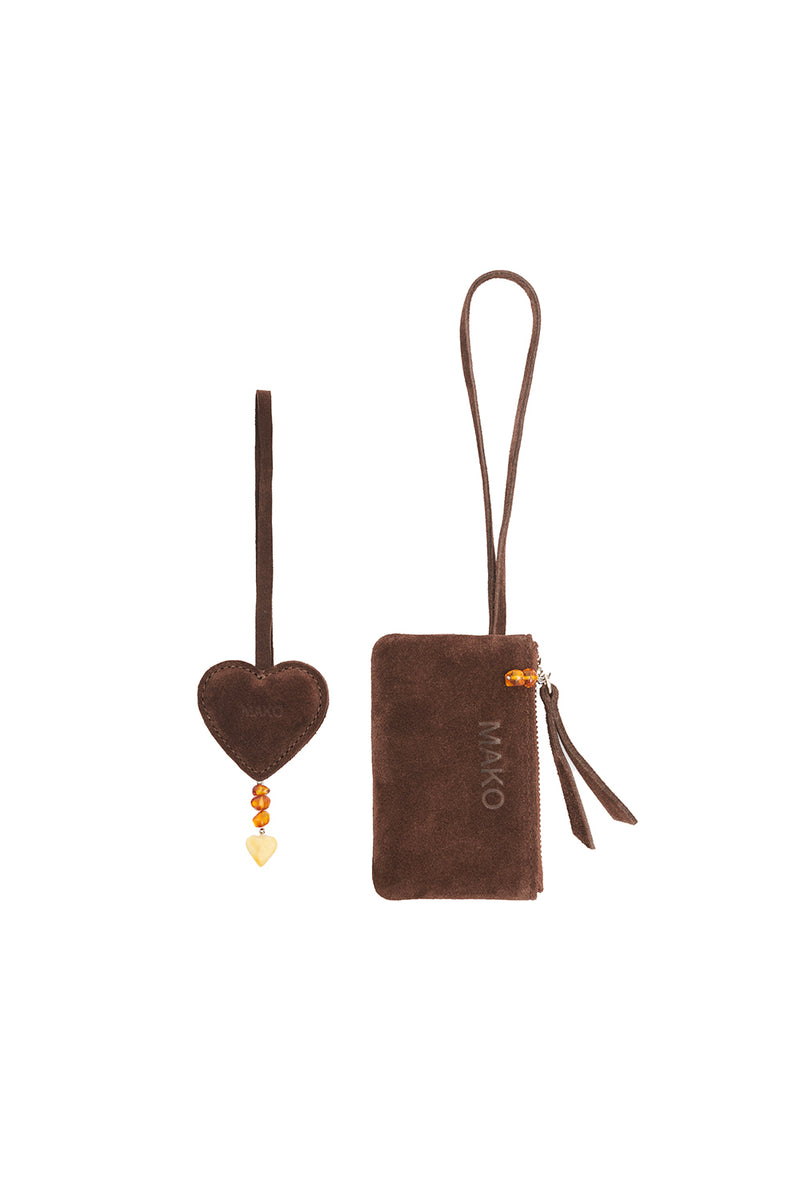 Full Charm Bowling Bag Chocolate with Amber