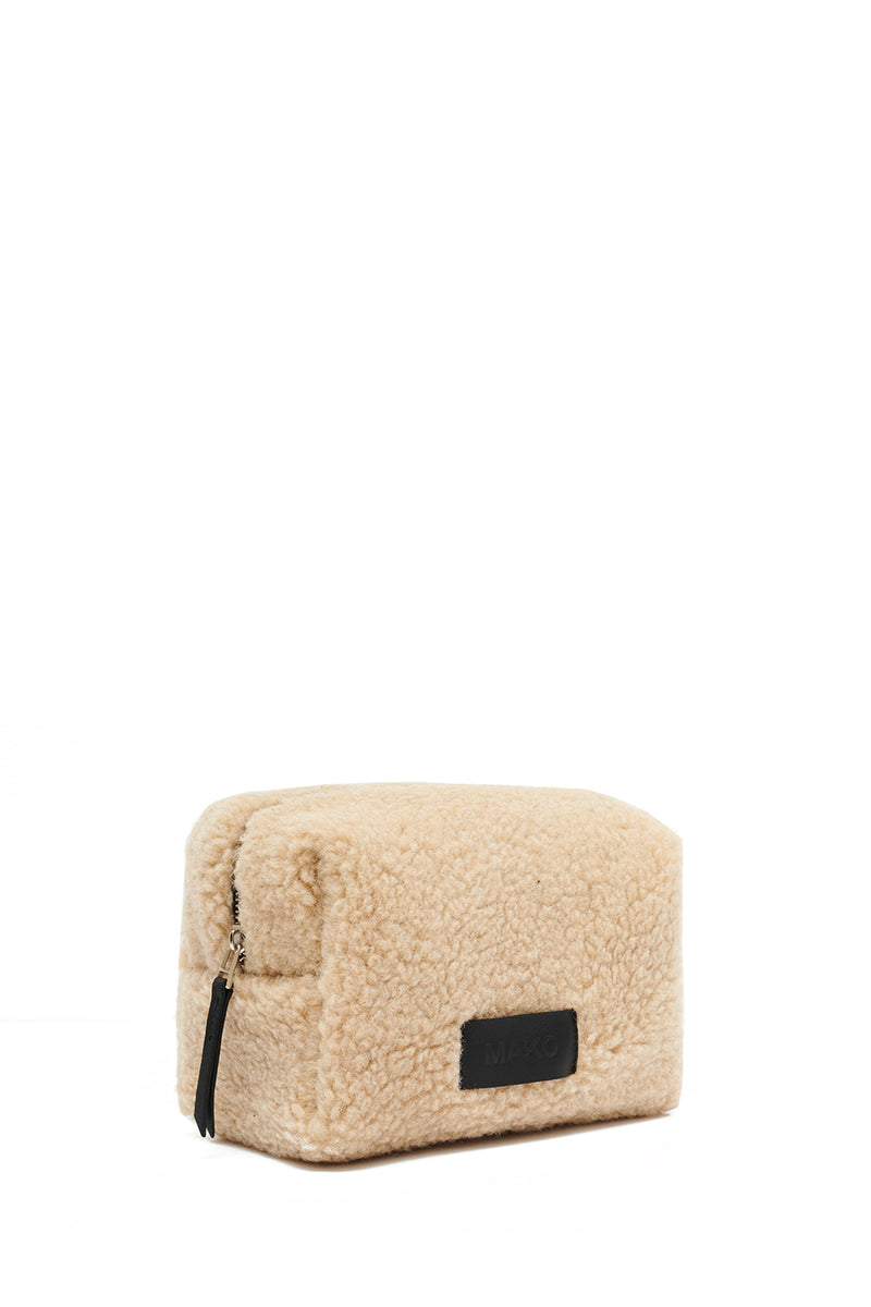 Teddy Pouch Beige