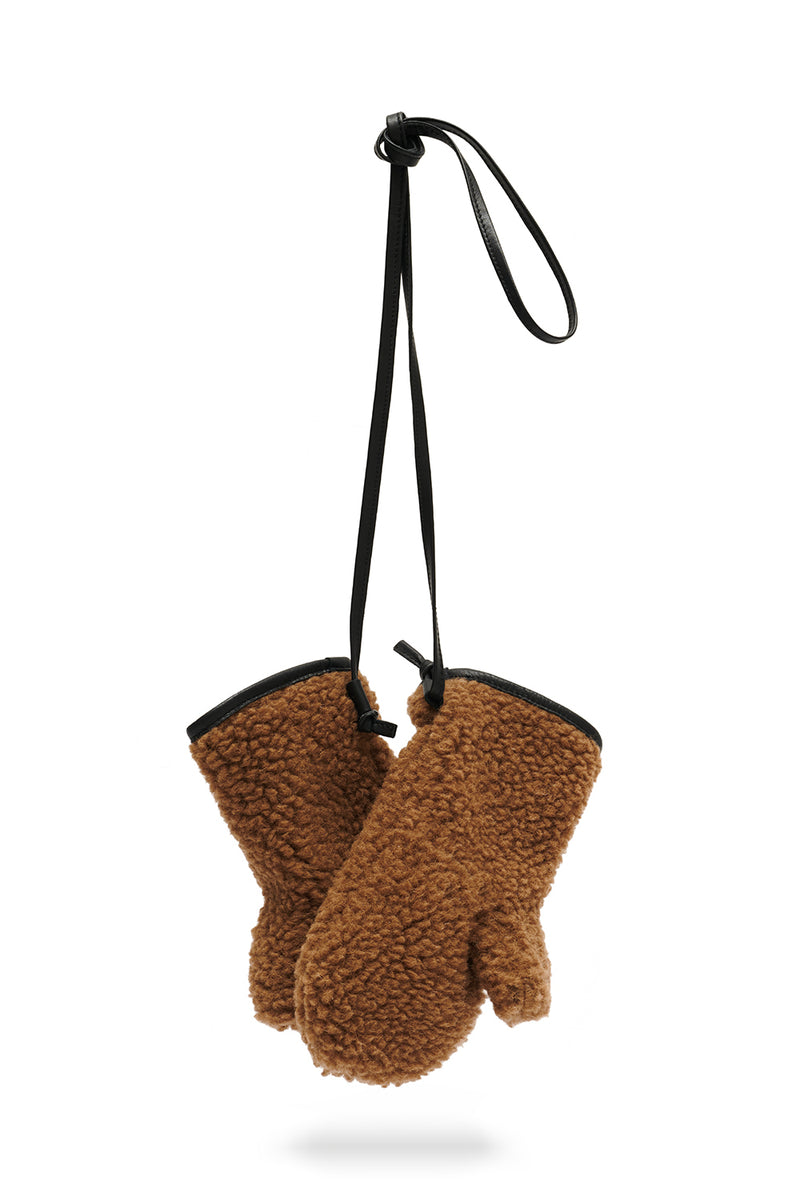 Teddy Gloves Caramel