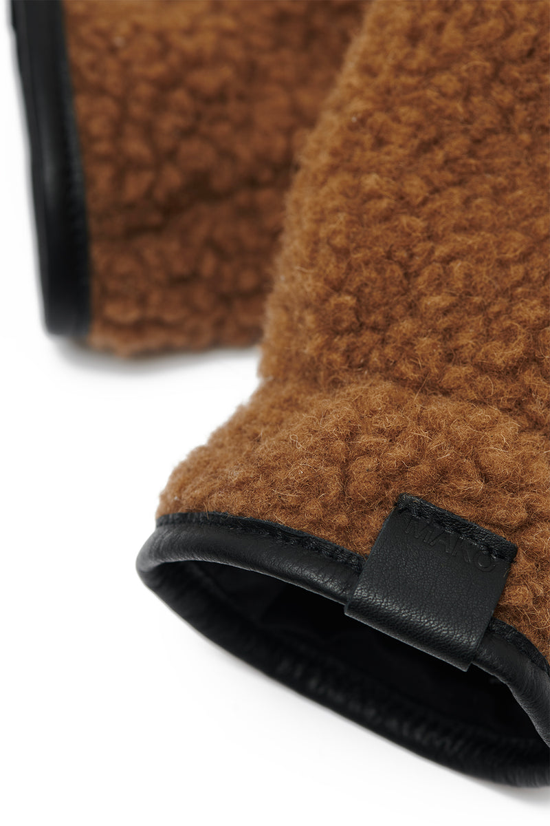 Teddy Gloves Caramel
