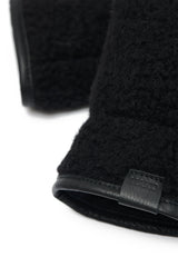 Teddy Gloves Black