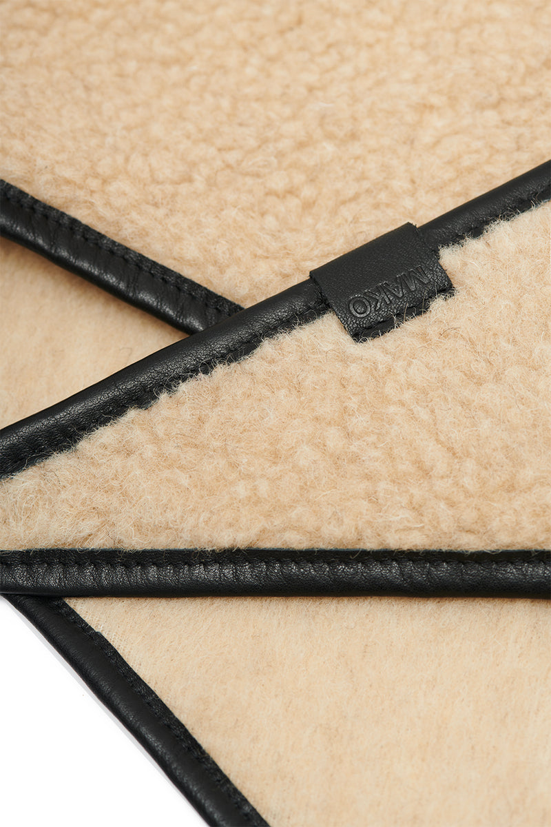 Teddy Headscarf Beige