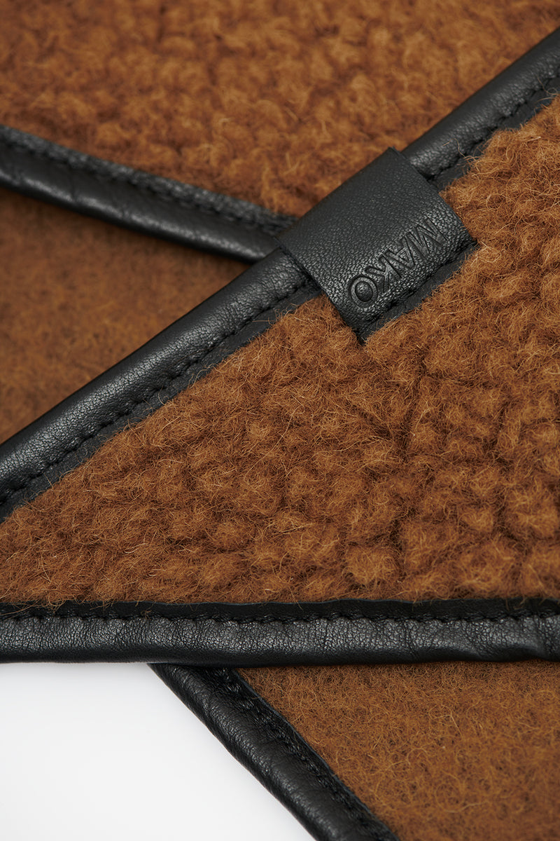 Teddy Headscarf Caramel