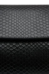 Snake-Efect Mini Gondola Bag