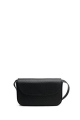 Snake-Efect Mini Gondola Bag